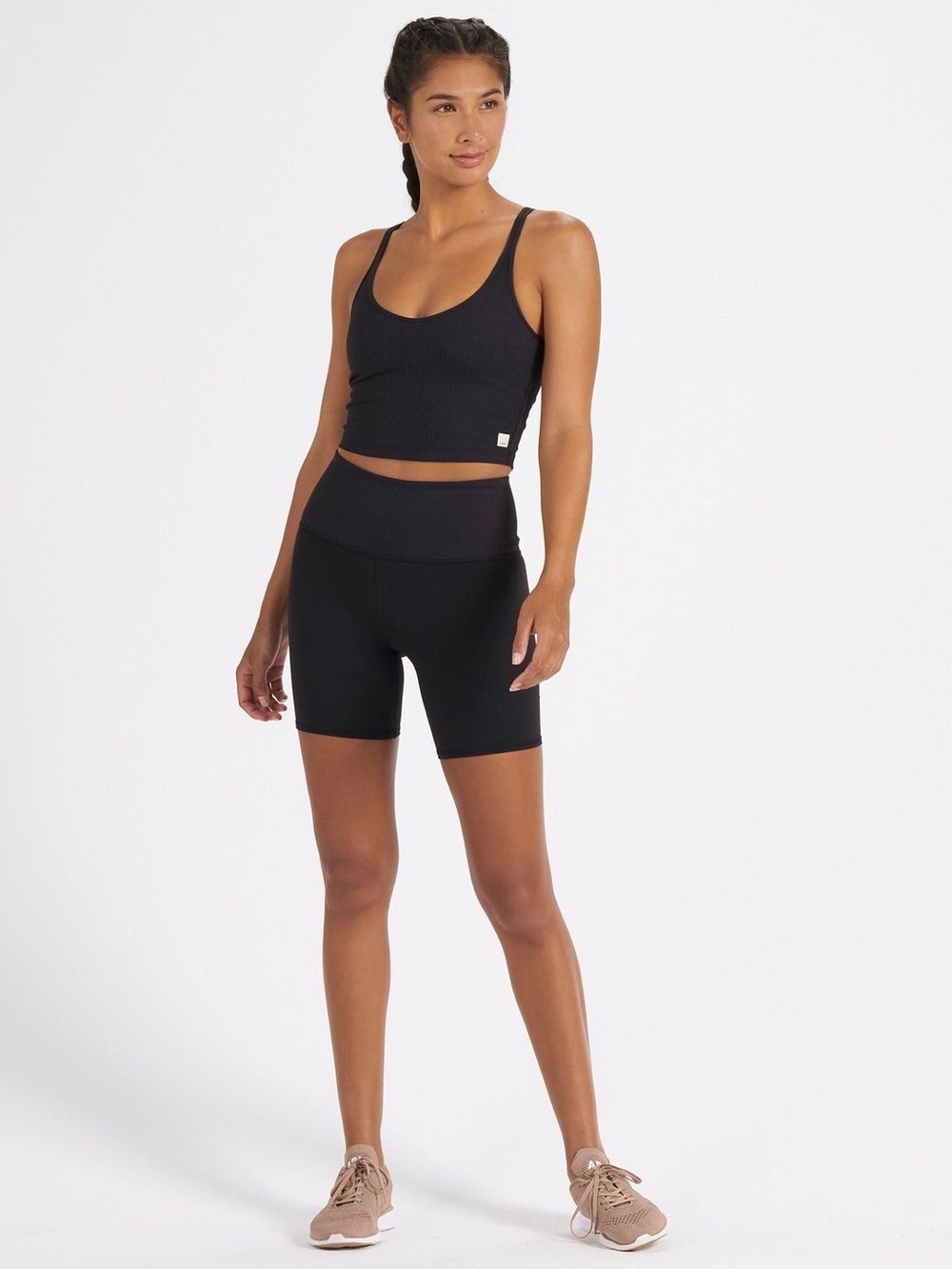 Vuori Rib Studio Short 6" | Women's Medium | High Rise | VW376
